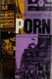 Cover of: Porn: myths for the twentieth century