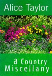 Cover of: A country miscellany