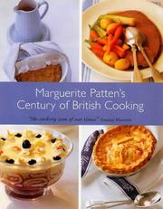 Cover of: Marguerite Patten's century of British cooking.