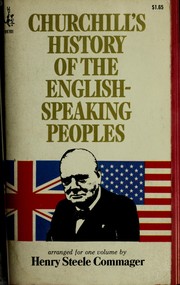 Cover of: Churchill's history of the English-speaking peoples