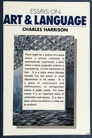 Cover of: Essays on Art & language: Charles Harrison