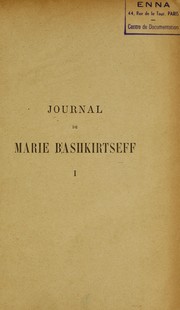 Cover of: Journal de Marie Bashkirtseff, avec un portrait