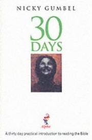 Cover of: 30 Days by Nicky Gumbel