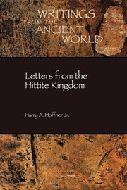 Cover of: Letters from the Hittite Kingdom