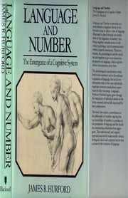 Cover of: Language and number: the emergence of a cognitive system