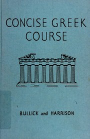 Cover of: Concise Greek course