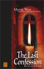 Cover of: The last confession by Morris West