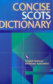 Concise Scots dictionary