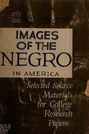 Cover of: Images of the Negro in America