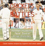 Cover of: Cricket's Greatest Battles