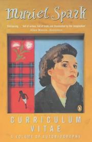 Cover of: Curriculum Vitae by Muriel Spark