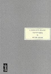 A woman's place, 1910-1975