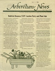 Cover of: Arboretum News