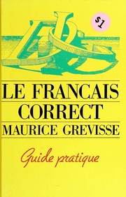 Cover of: Le Francais Correct