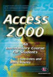 Access 2000 : an introductory course for students