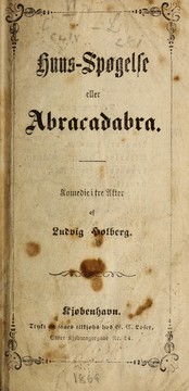Cover of: Huus-spøgelse, eller Abracadabra