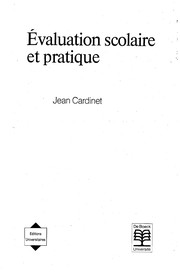 Cover of: Évaluation scolaire et pratique