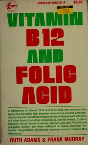 Cover of: Vitamin B12 and folic acid