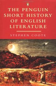 Cover of: The Penguin short history of English literature