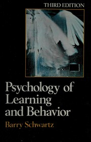 Cover of: Psychology of learning and behavior