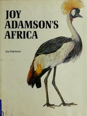 Cover of: Joy Adamson's Africa.