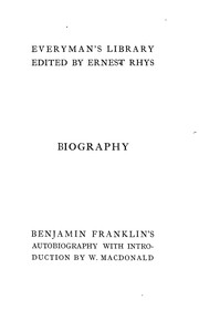 Cover of: Memoirs of the life and writings of Benjamin Franklin