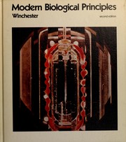 Cover of: Modern biological principles by A. M. Winchester