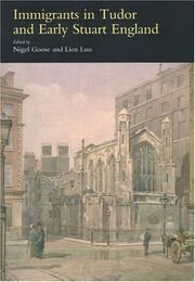 Immigrants in Tudor and early Stuart England by Nigel Goose