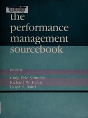 Cover of: The Performance management sourcebook