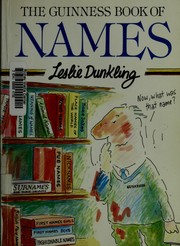 Cover of: The Guinness book of names