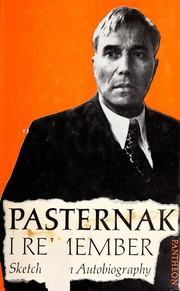 Cover of: I remember by Boris Leonidovich Pasternak