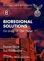 Bioregional solutions for living on one planet