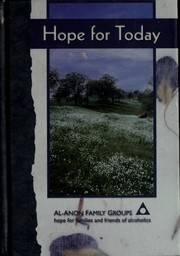 Cover of: Hope for Today (Al-Anon Family Groups, B-28)