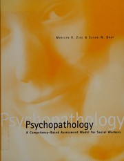 Psychopathology by Marilyn R Zide, Marilyn R. Zide, Susan Walton Gray