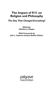 Cover of: The impact of 9/11 on religion and philosophy: the day that changed everything?