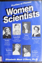 Cover of: Profiles of pioneer women scientists