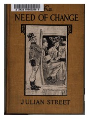 Cover of: The need of change