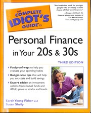 Cover of: The complete idiot's guide to personal finance in your 20s and 30s