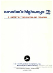 Cover of: America's highways, 1776-1976 by United States. Federal Highway Administration
