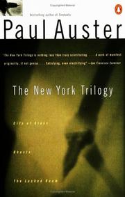 Cover of: The New York Trilogy: City of Glass/ Ghosts/ the Locked Room