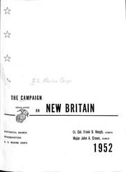 Cover of: The campaign on New Britain