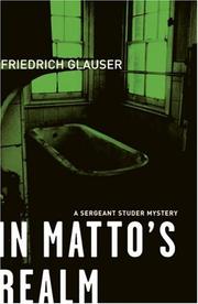 In Matto's realm by Friedrich Glauser