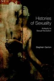 Cover of: Histories Of Sexuality