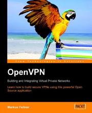 Cover of: OpenVPN
