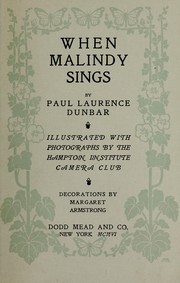 Cover of: When Malindy sings