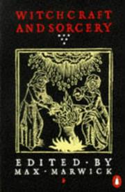 Cover of: Witchcraft and Sorcery