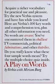 Cover of: A play on words