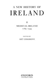 Cover of: New History of Ireland: Volume III: Early Modern Ireland, 1534-1691 (New History of Ireland)