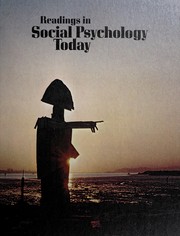 Cover of: Readings in social psychology today.