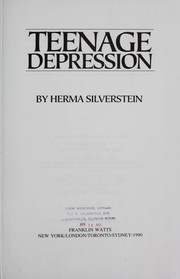 Cover of: Teenage Depression by Herma Silverstein